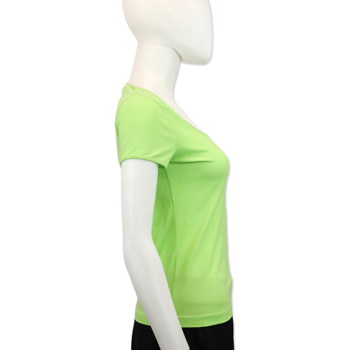 Versace Jeans Neon Green Scoop Neck T-Shirt