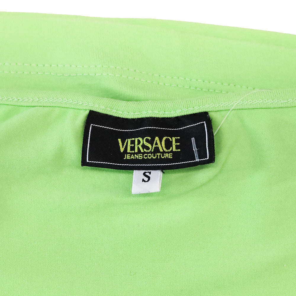 Versace Jeans Neon Green Scoop Neck T-Shirt