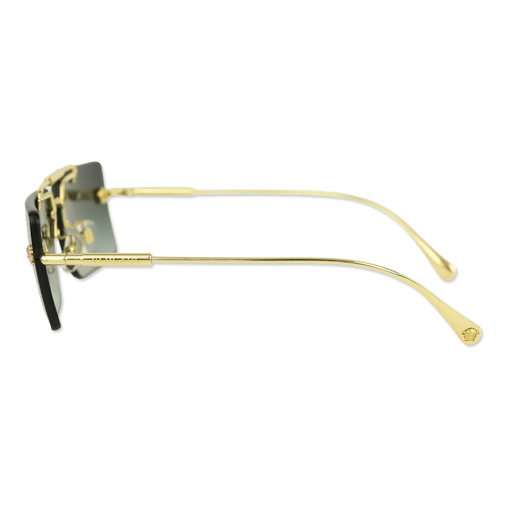 Versace VE2245 Gold Rectangular Medusa Sunglasses