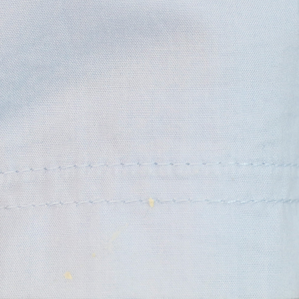 Versus Versace Light Blue Lacing Corset Shirtdress