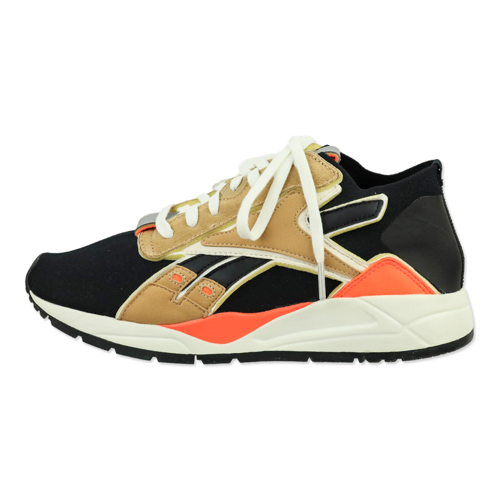 Victoria Beckham x Reebok Black/Sahara/Solar Orange Unisex Bolton Sock Lo Sneaker