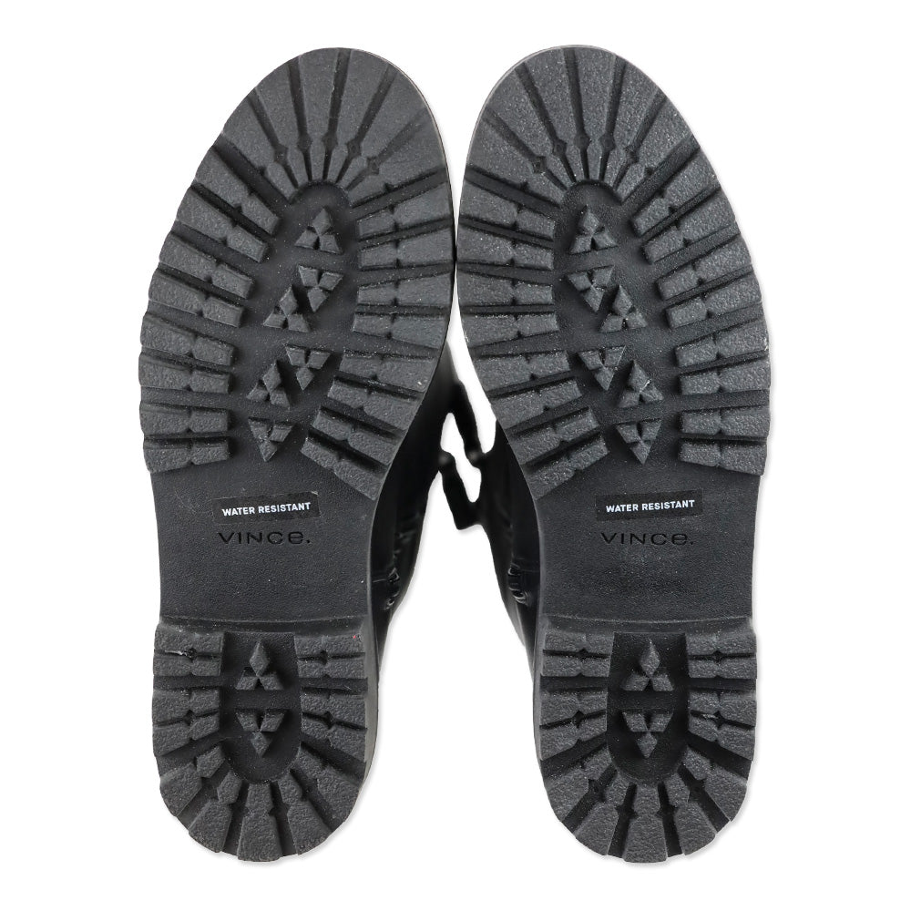 Vince Collin Black Leather Boot