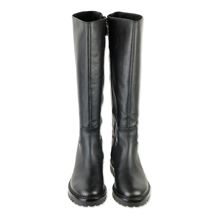 Vince Collin Black Leather Boot