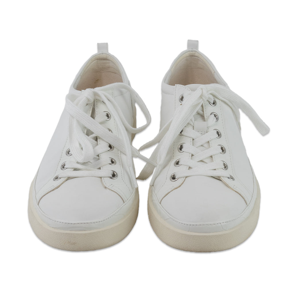 Vionic Winny White Leather Sneakers