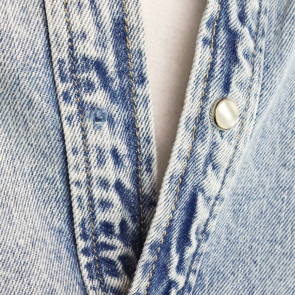 Wardrobe.NYC Light Wash Denim Jacket