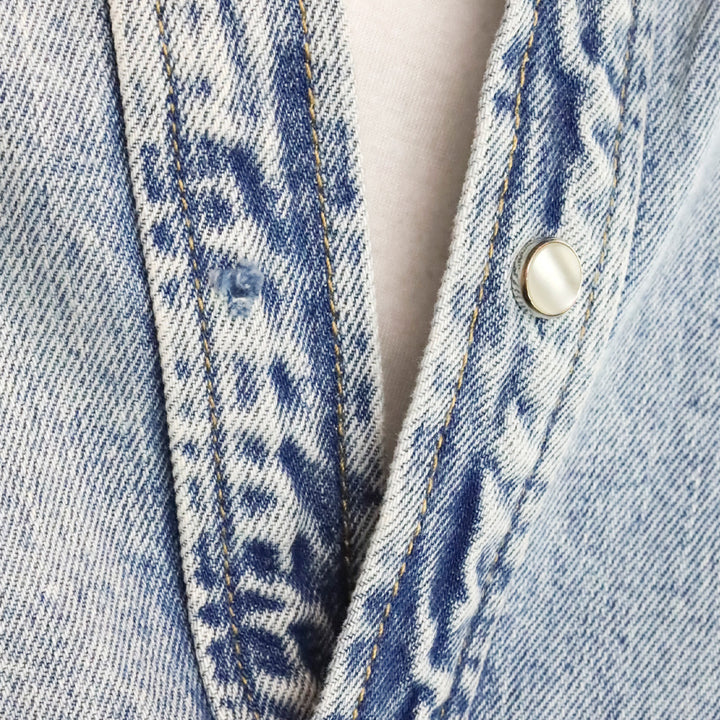 Wardrobe.NYC Light Wash Denim Jacket