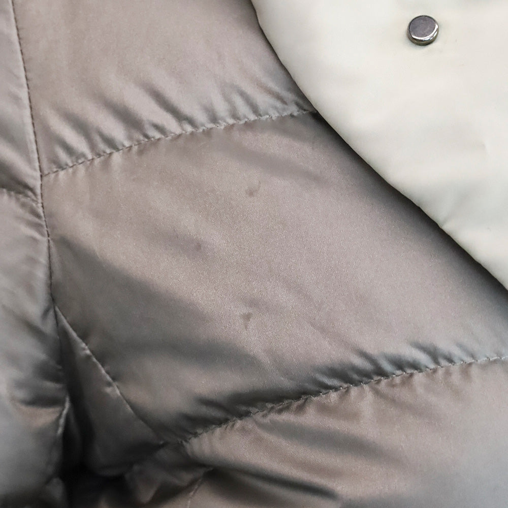 Weekend MaxMara Gray Reversible Down Coat