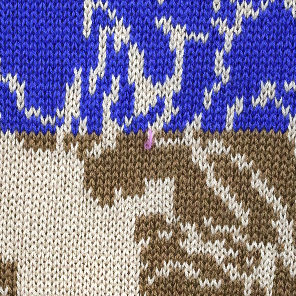 Weekend by Max Mara Maglia Caronte Jacquard Hydrangea Sweater
