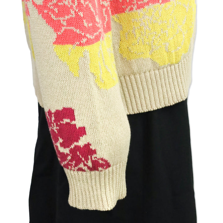 Weekend by Max Mara Maglia Caronte Jacquard Hydrangea Sweater