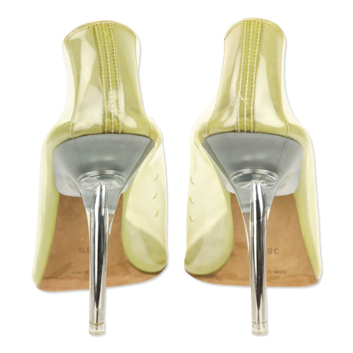Yeezy Season 8 Clear Soft PVC 110mm Pump