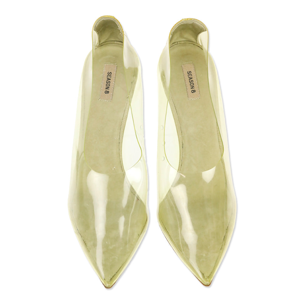 Yeezy Season 8 Clear Soft PVC 110mm Pump