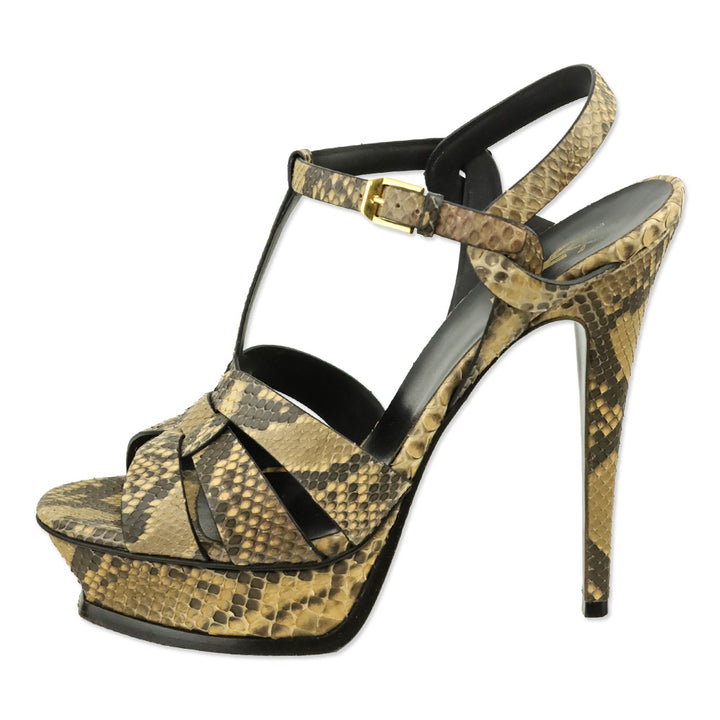 Yves Saint Lauren Land Pitone Oxford Tribute 105 Sandal