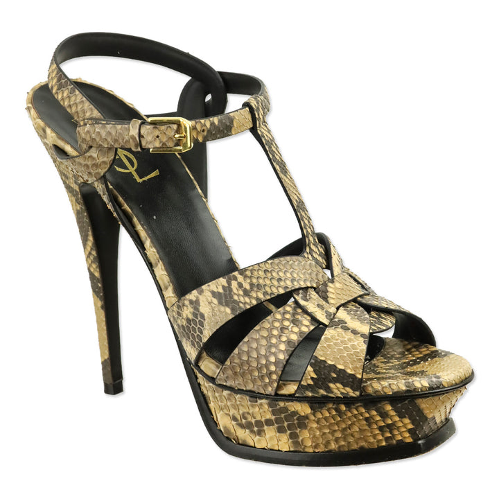 Yves Saint Lauren Land Pitone Oxford Tribute 105 Sandal