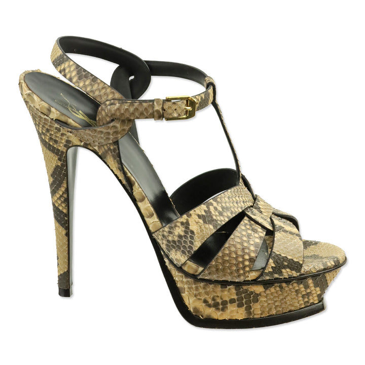 Yves Saint Lauren Land Pitone Oxford Tribute 105 Sandal