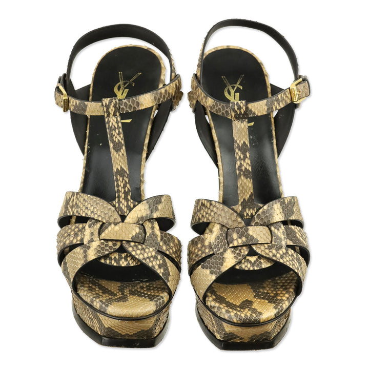 Yves Saint Lauren Land Pitone Oxford Tribute 105 Sandal