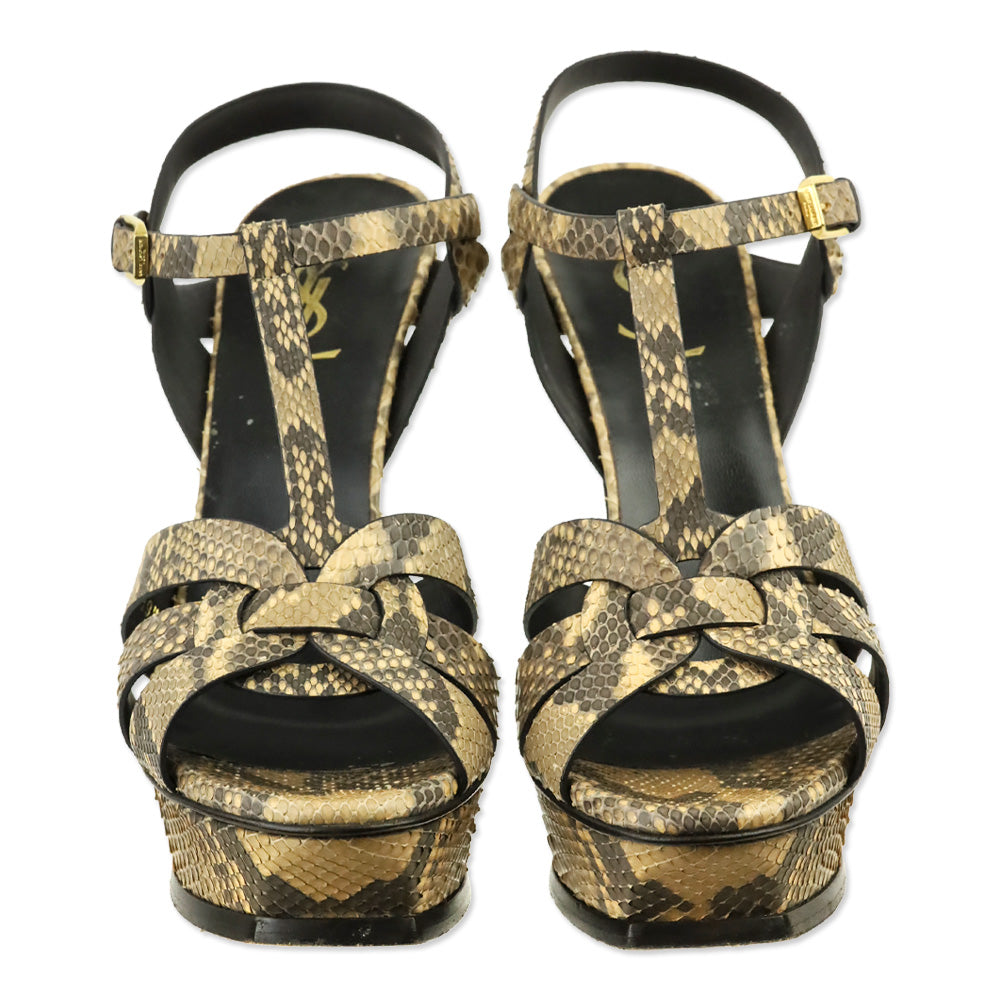 Yves Saint Lauren Land Pitone Oxford Tribute 105 Sandal