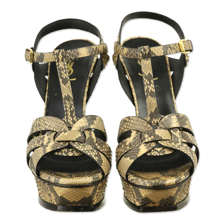 Yves Saint Lauren Land Pitone Oxford Tribute 105 Sandal