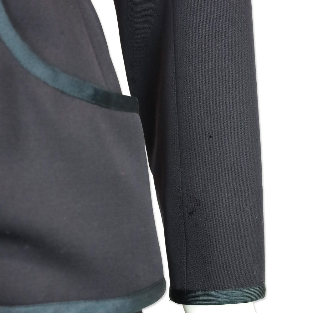 Yves Saint Laurent Rive Gauche Vintage Navy Wool Jacket