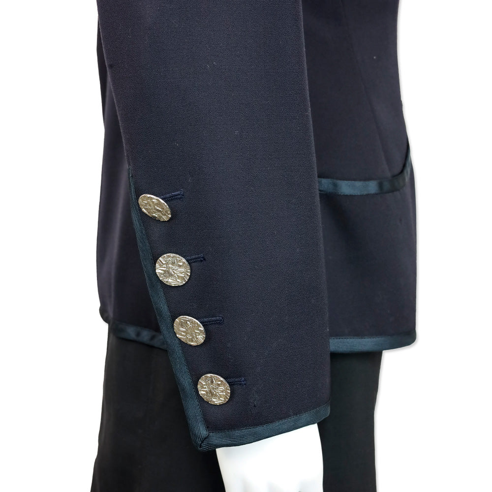 Yves Saint Laurent Rive Gauche Vintage Navy Wool Jacket