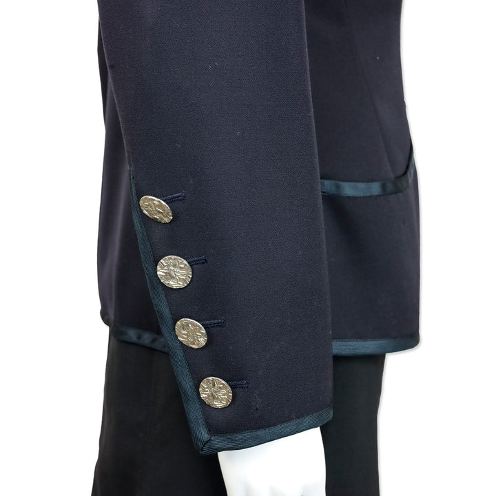 Yves Saint Laurent Rive Gauche Vintage Navy Wool Jacket