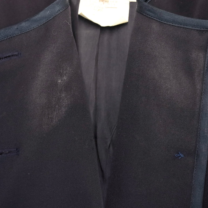 Yves Saint Laurent Rive Gauche Vintage Navy Wool Jacket