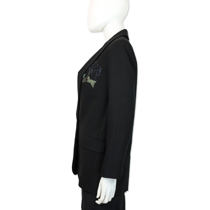 Zadig & Voltaire Black Viva Multistrass Blazer