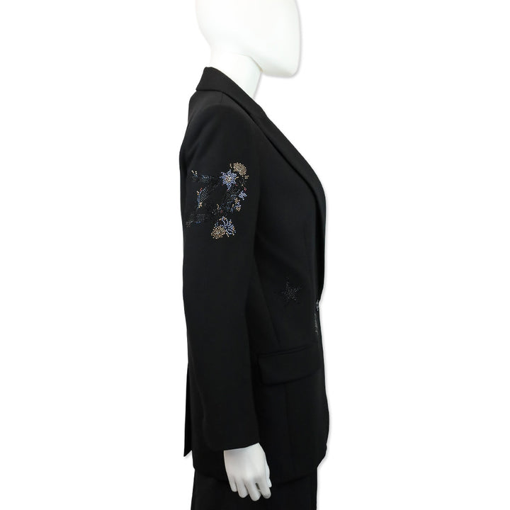 Zadig & Voltaire Black Viva Multistrass Blazer