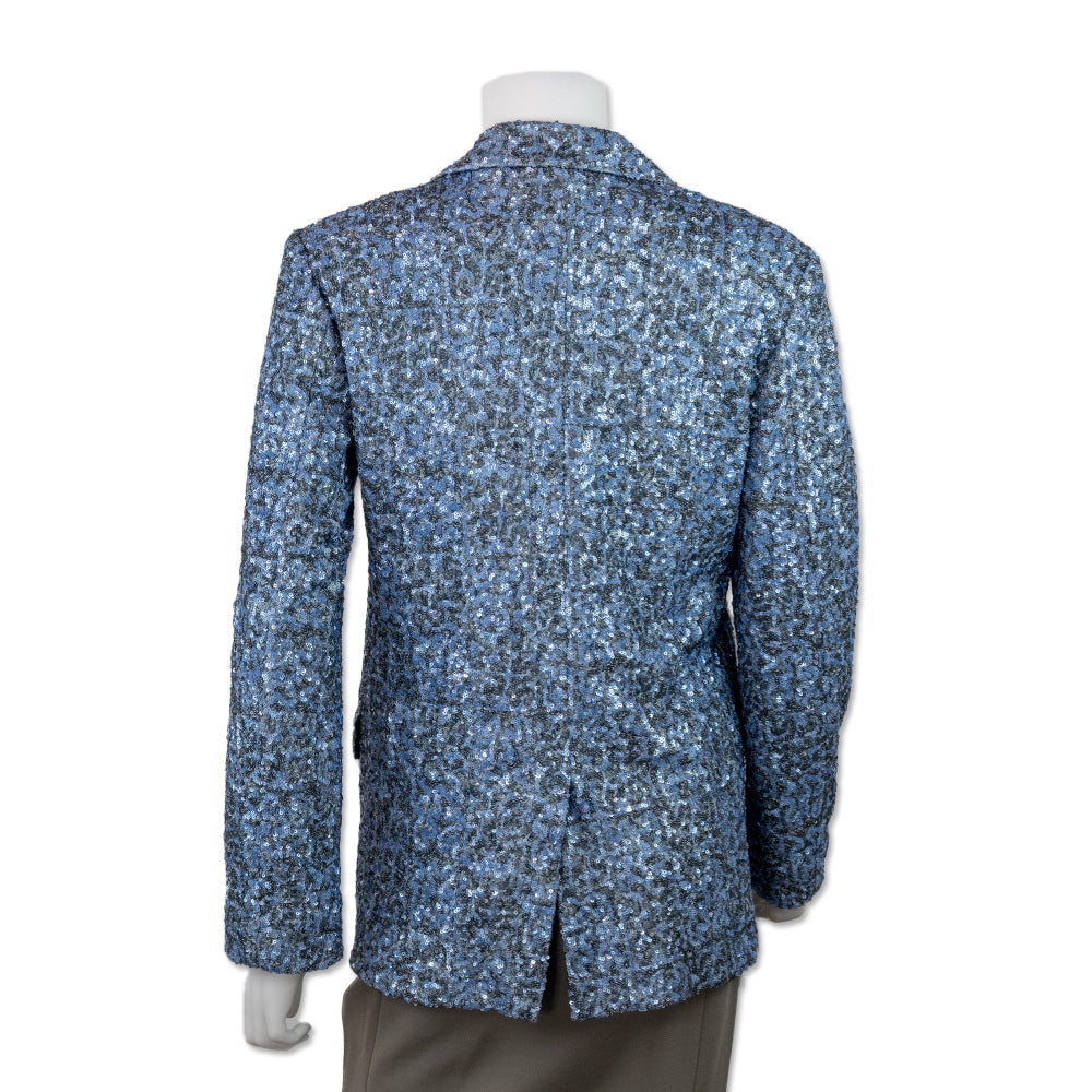 Zadig & Voltaire Blue Sequin Blazer