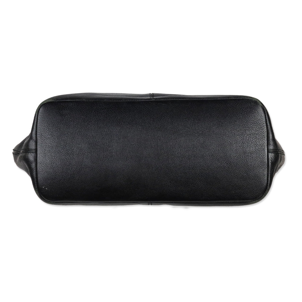 Zadig and Voltaire Black Leather Mick Tote