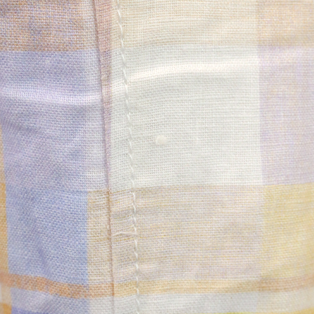 Zimmerman Dancer Spliced Check-Print Linen Mini Dress
