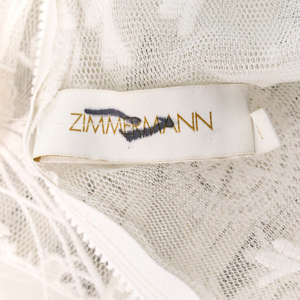 Zimmerman Ivory High Tide Embroidered Bodice