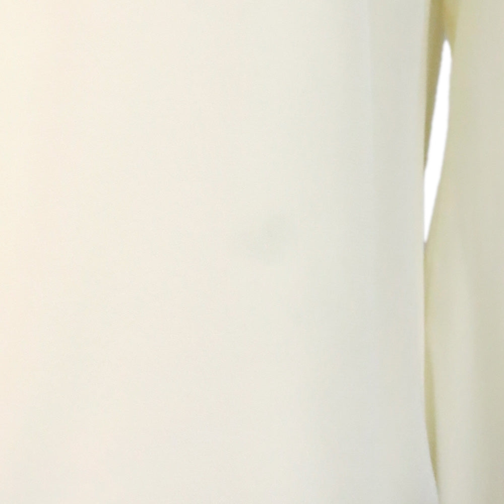 Zimmermann Cream Crepe de Chine Floral Button Blouse