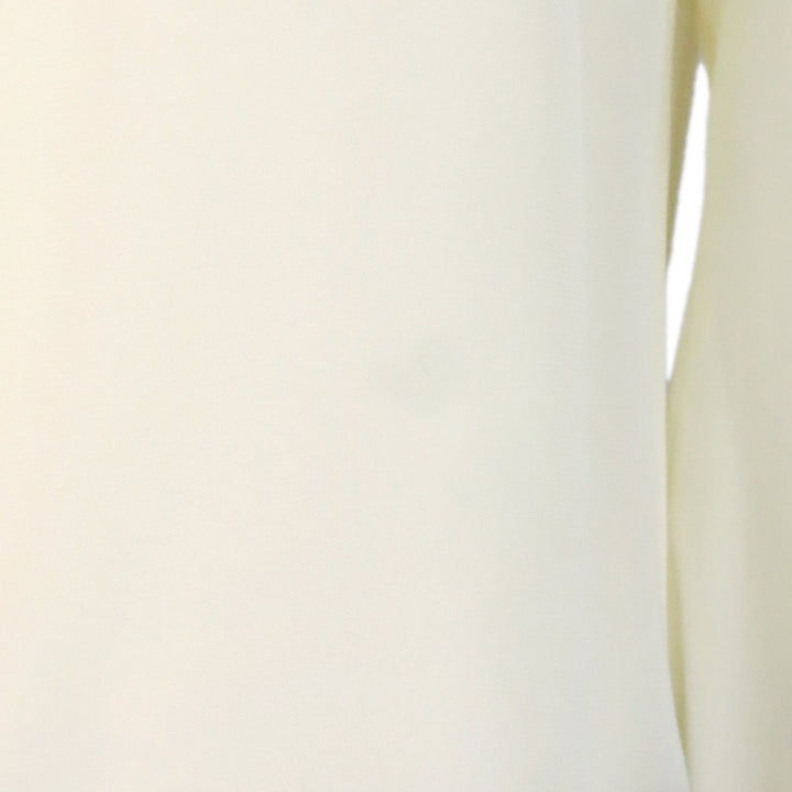Zimmermann Cream Crepe de Chine Floral Button Blouse