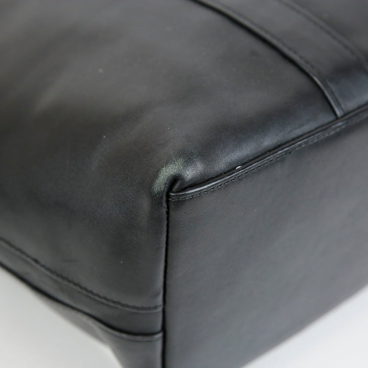 3.1 Phillip Lim Black Leather Large Flap Tote