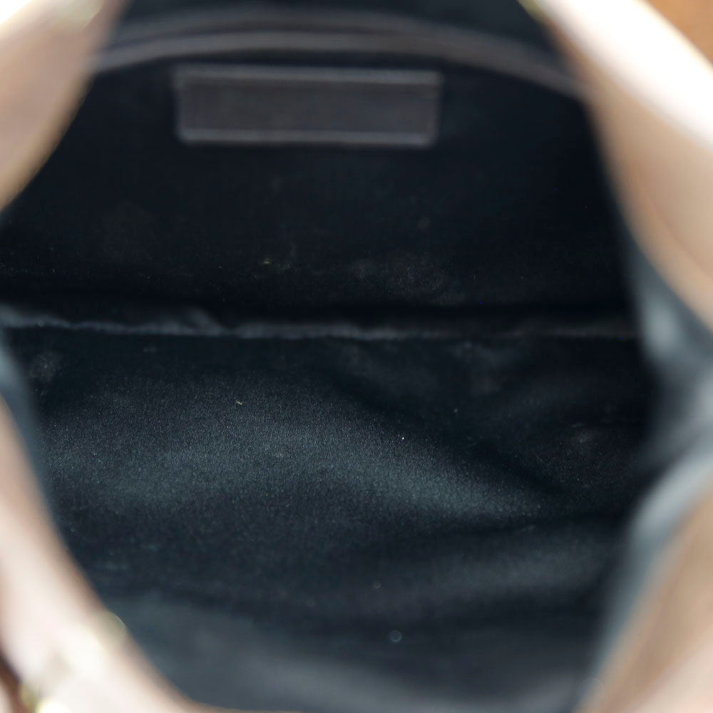 YSL Suede & Leather Vintage Sac Sparte Shoulder Bag