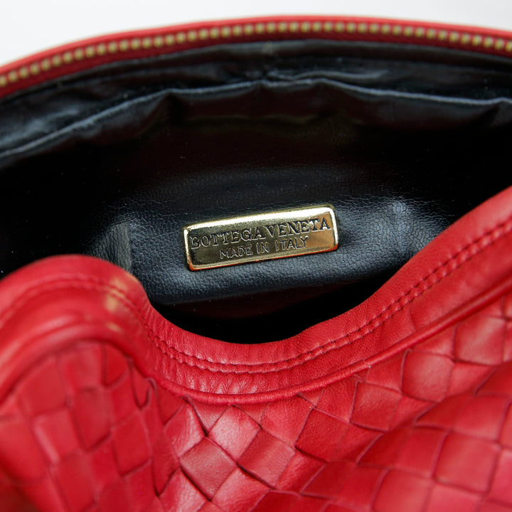 Bottega Veneta Vintage Intrecciato Square Crossbody Bag