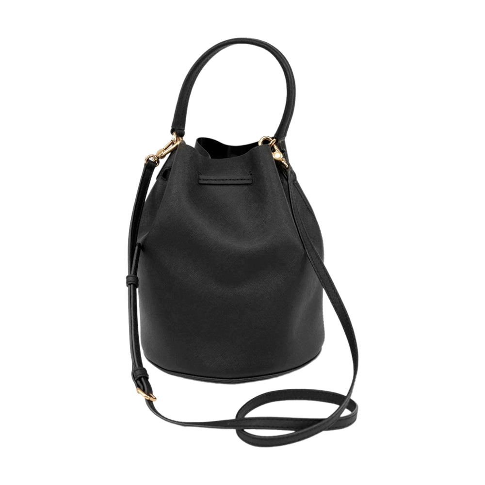 Marc by Marc Jacobs Black Saffiano Leather Bucket Bag