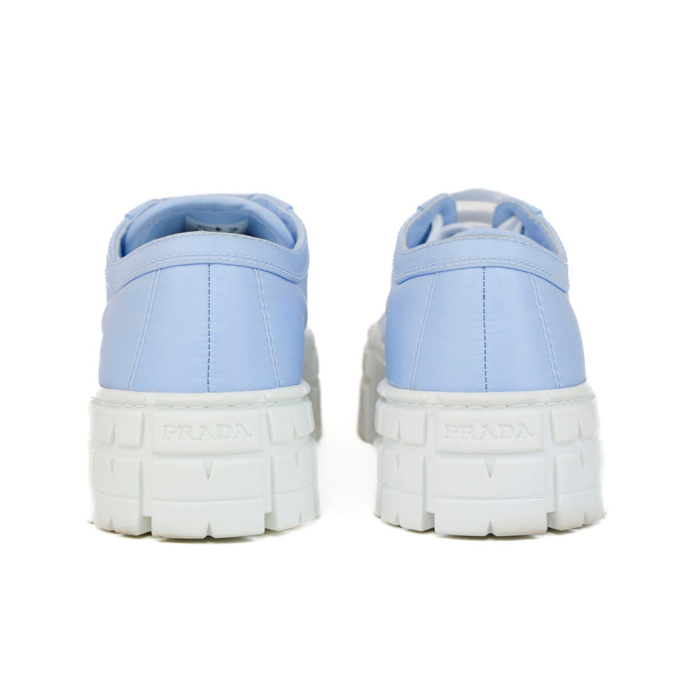 Prada Double Wheel Sneaker Light Blue, Platform Sneaker