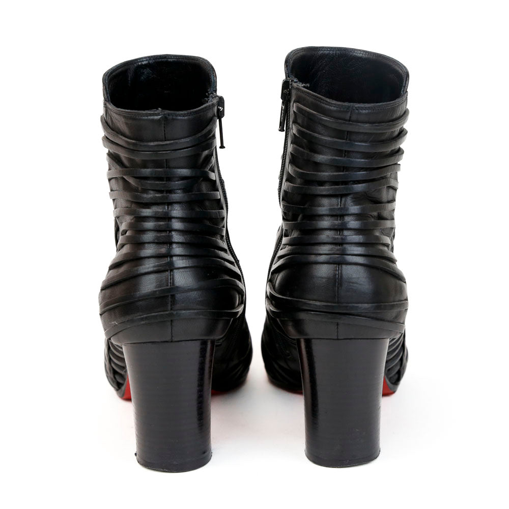 Christian Louboutin Parciparla Cutout Ankle Boots
