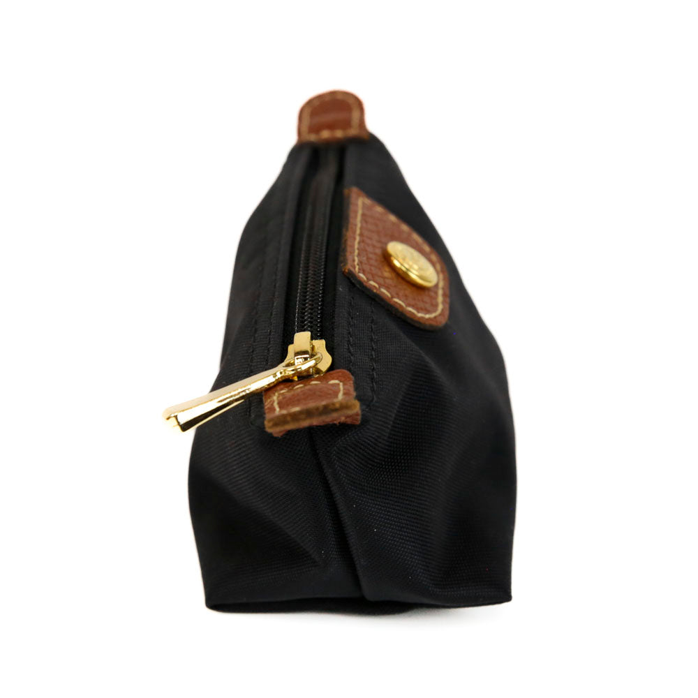 Longchamp black Le Pliage Original Pouch