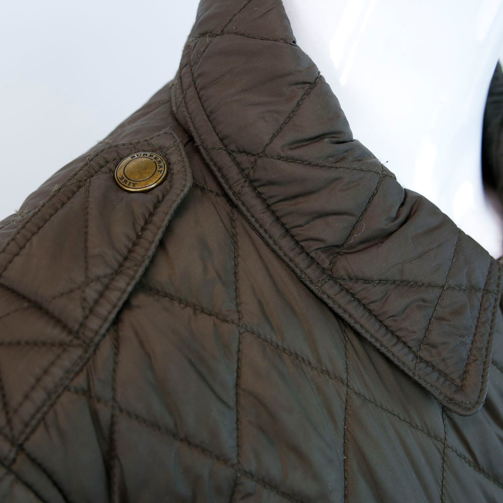 Burberry Brit Olive Quilted Jacket