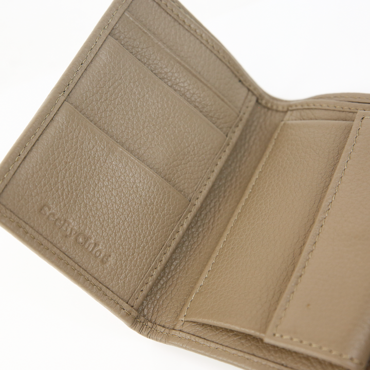 See By Chloe Lizzie Tri-Fold Leather Wallet