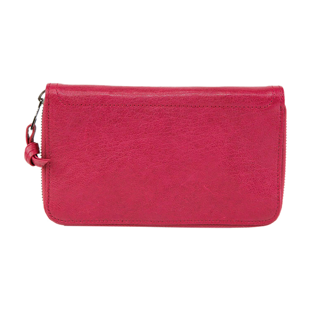 Proenza Schouler Berry Leather PS1 Zip Wallet
