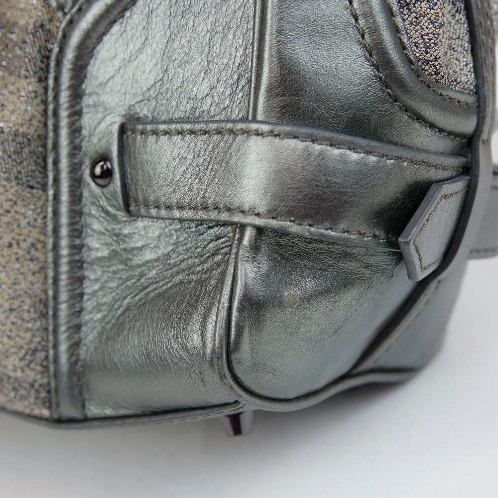 Nova Check Metallic Shoulder Bag (Authentic Pre-Owned)