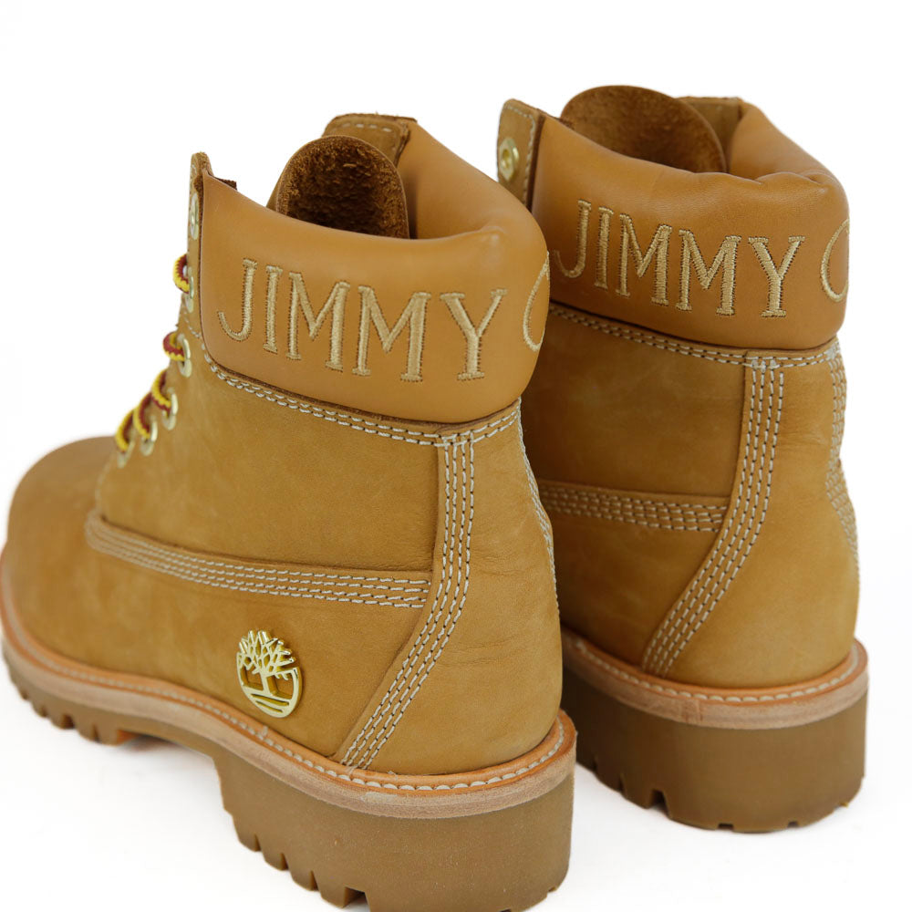 Jimmy Choo x Timberland Nubuck Glitter Ankle Boots