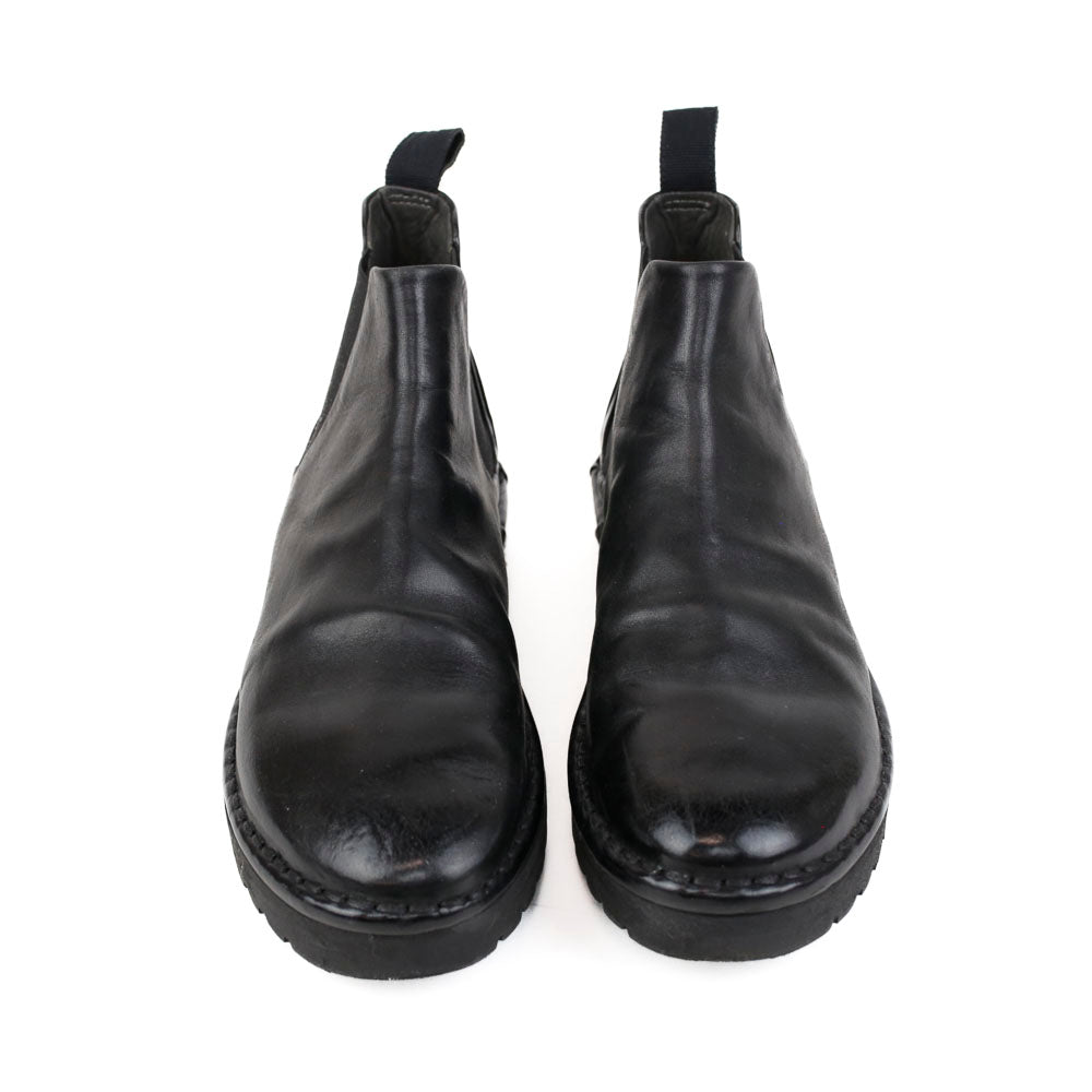 Marsèll Sancrispa Black Leather Chelsea Ankle Boots