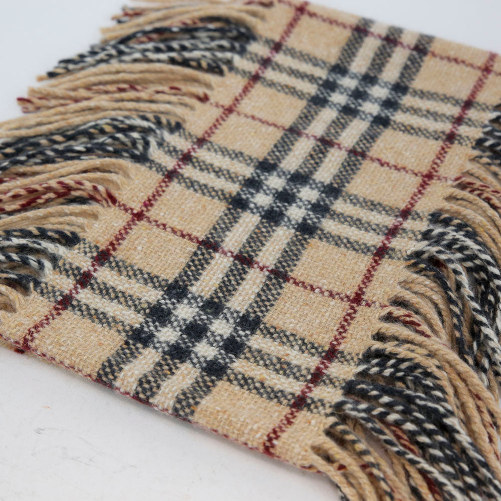 Burberry London Vintage Fringe Scarf