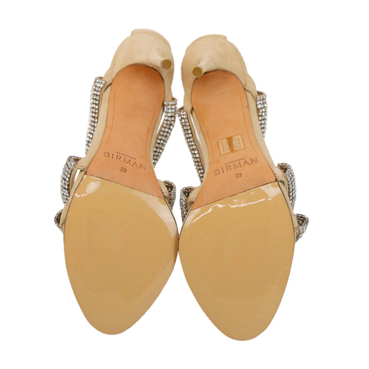 Alexandre Birman Cleo Crystal Strap Sandals