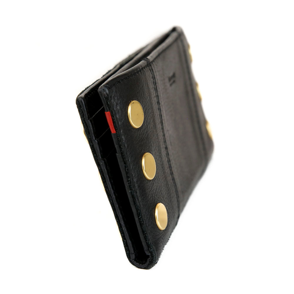 Hammitt Black Leather 110 North Bifold Wallet
