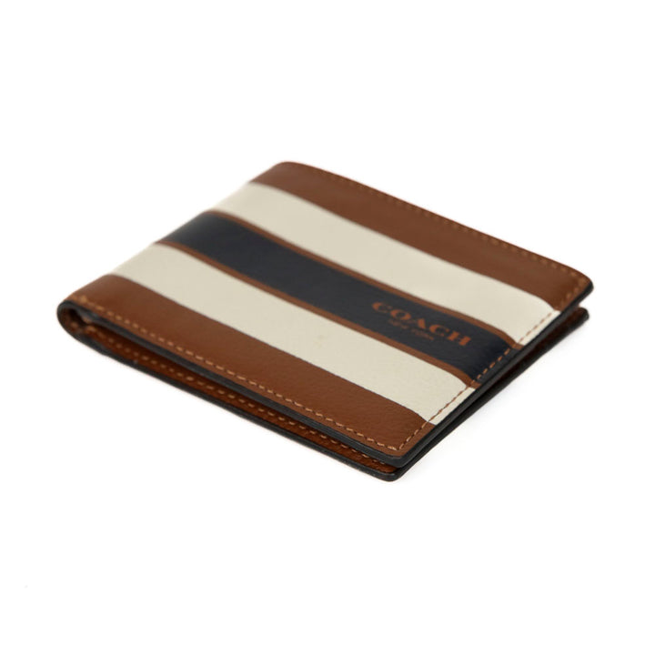 Coach Brown Leather Bi-Fold Wallet
